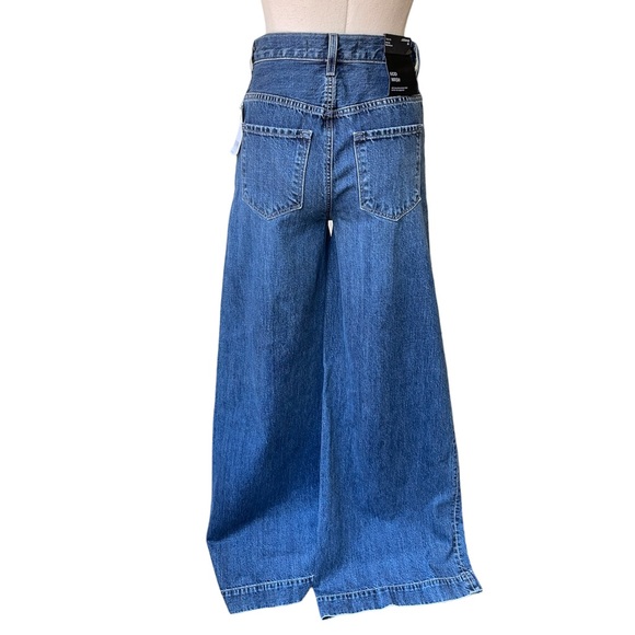 NWT J Brand Thelma High Rise Super Wide Leg Jeans In Saltwater Blue - Picture 6 of 12
